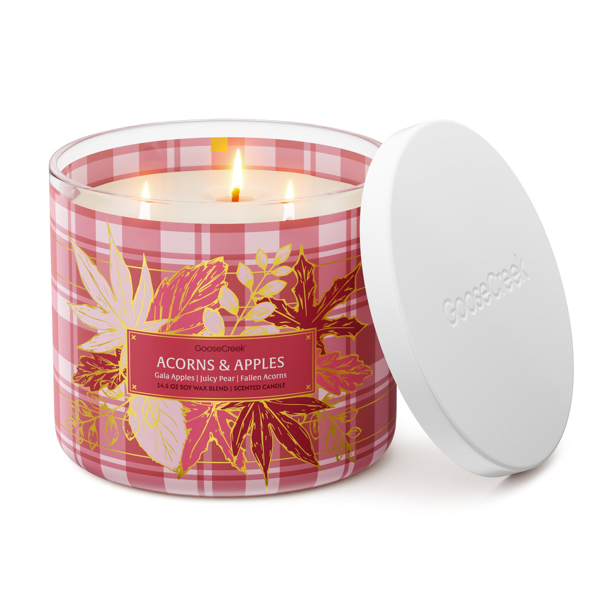Acorns & Apples 3-Wick Candle