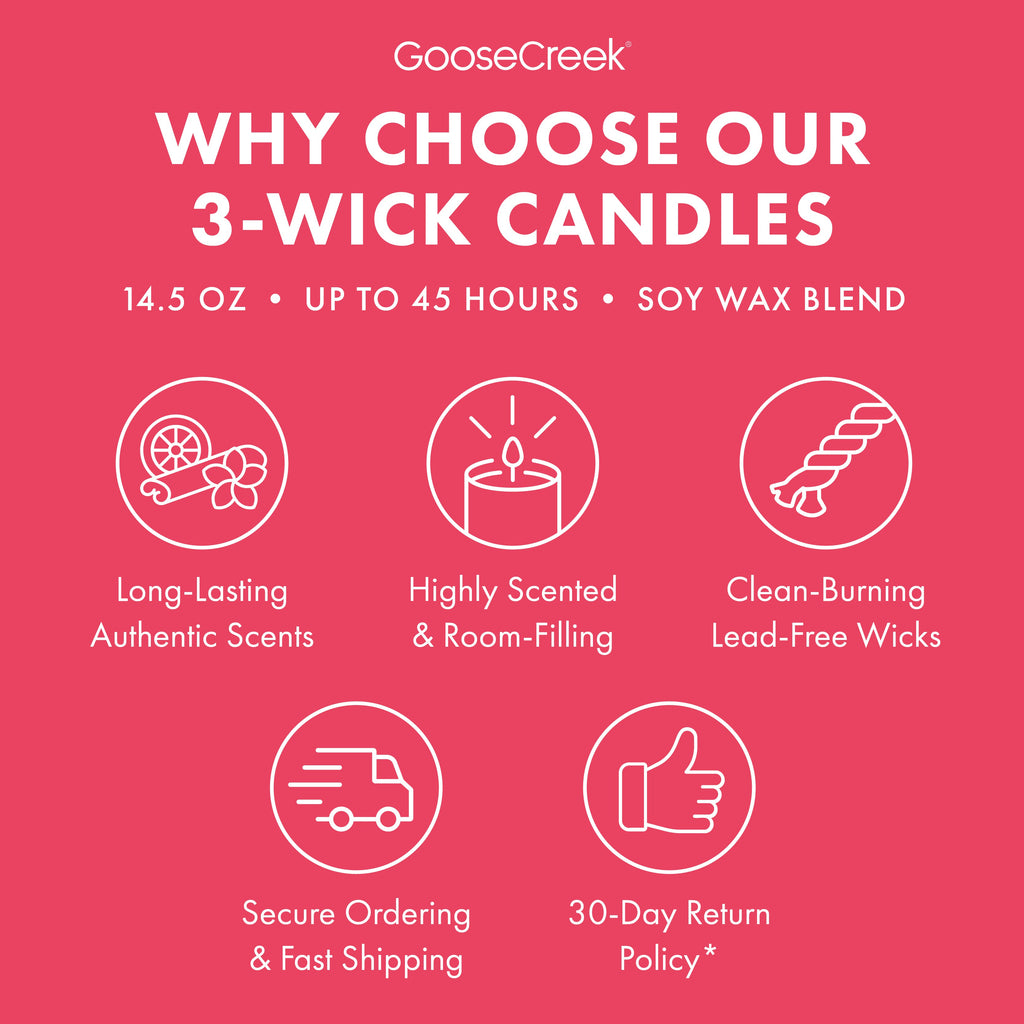 Acorns & Apples 3-Wick Candle