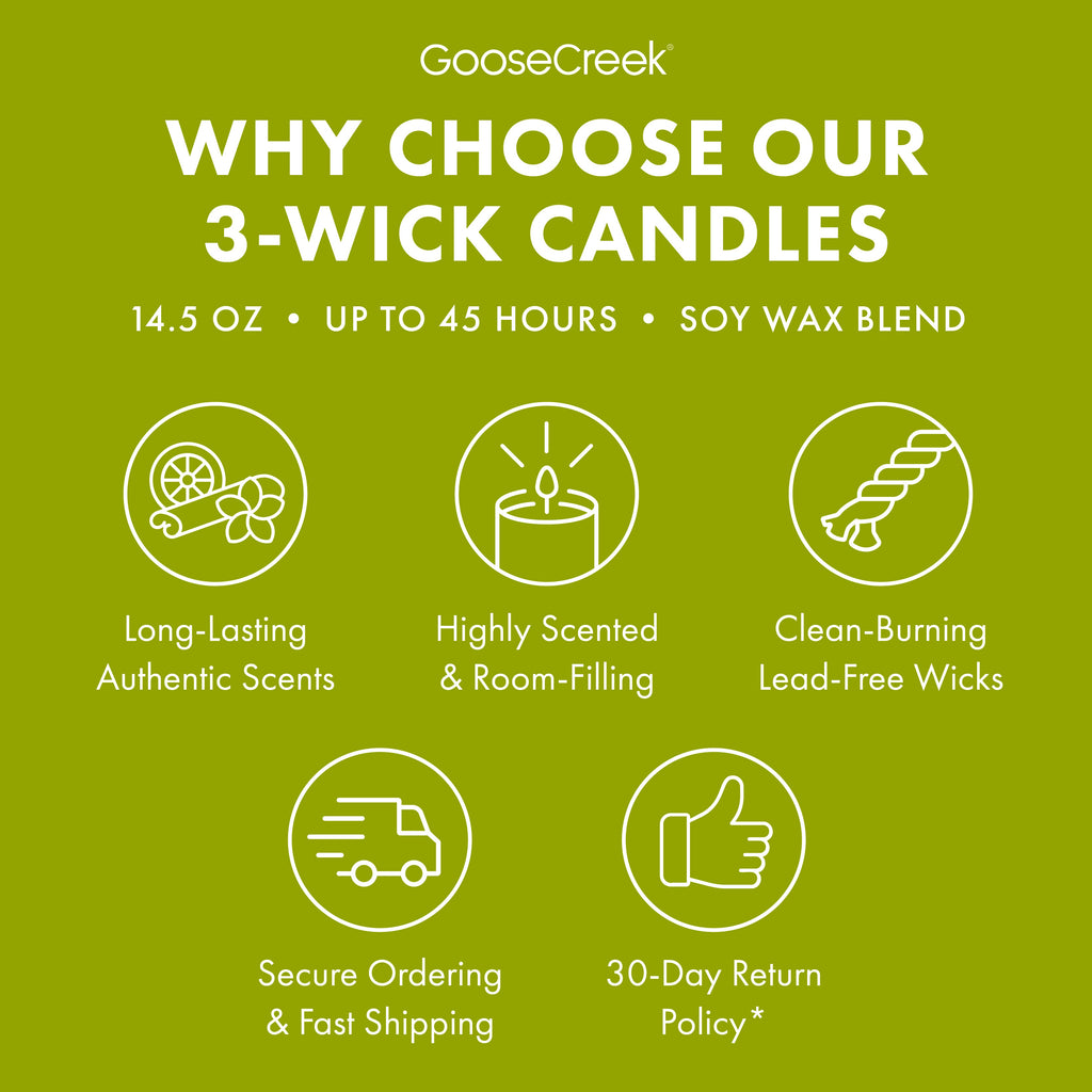Autumn Fern 3-Wick Candle