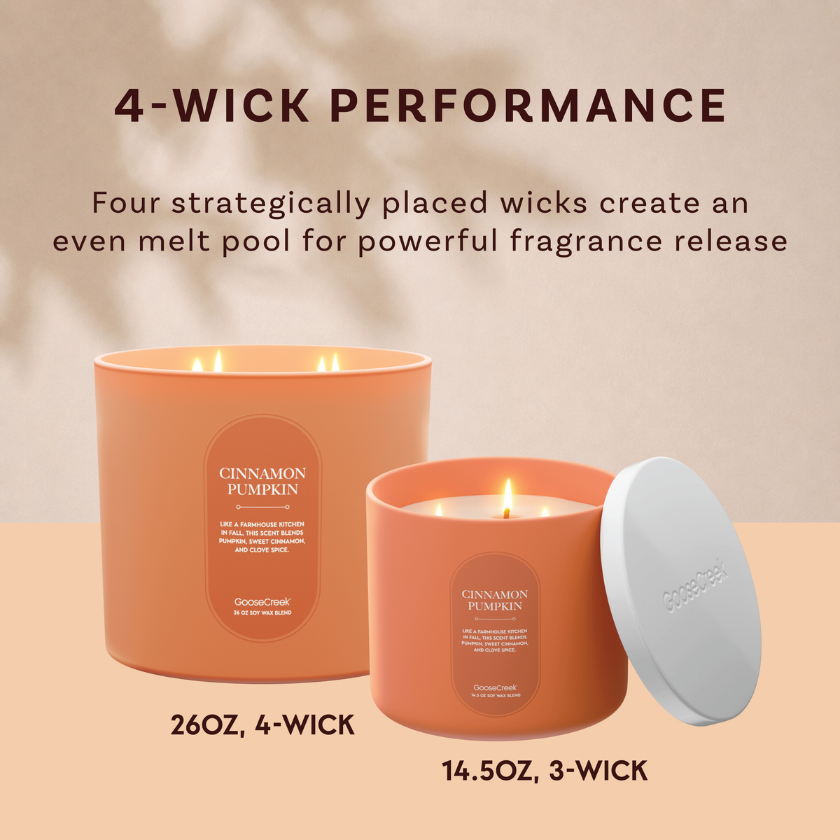 Soft Linen Breeze High Intensity 4-Wick 26oz Candle