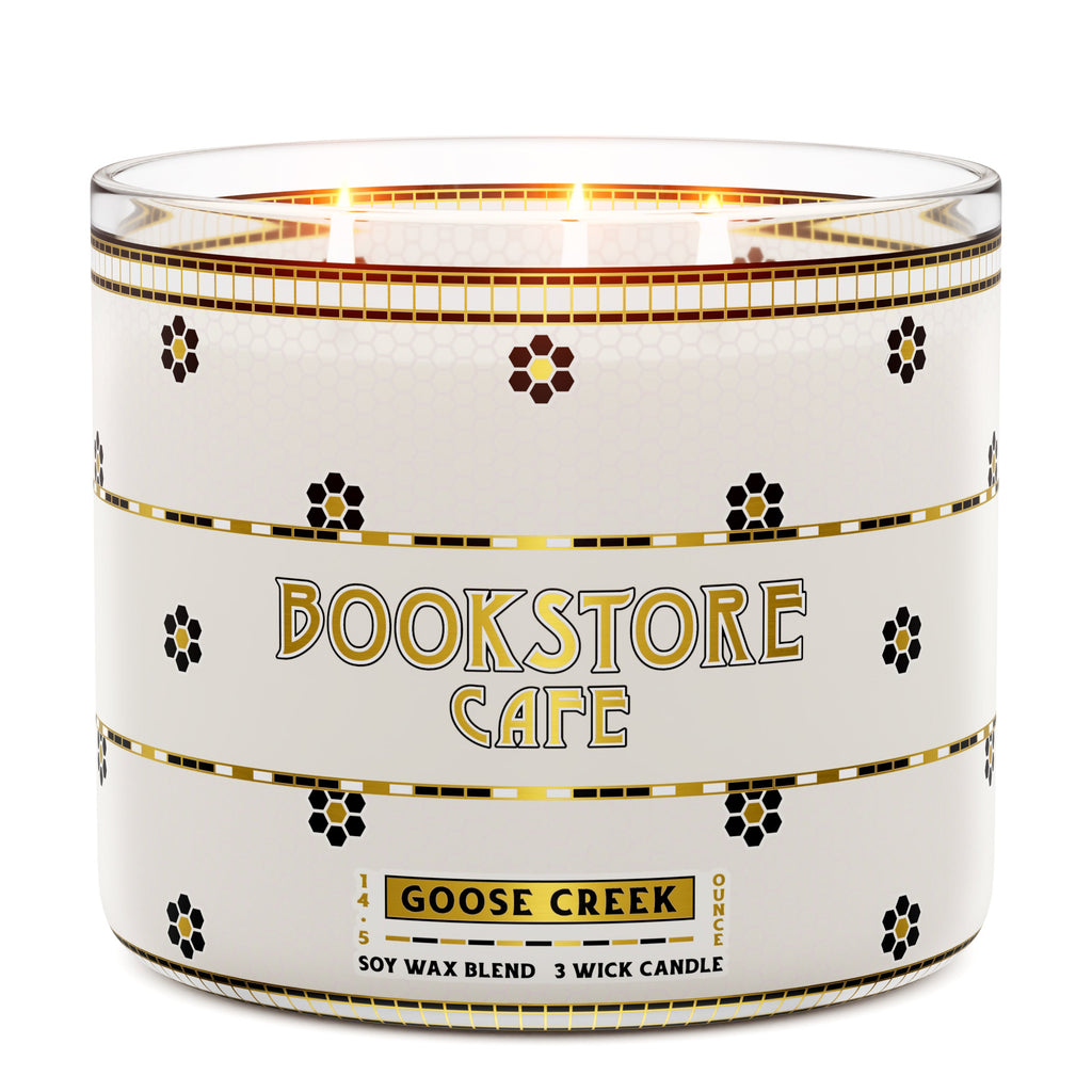 Bookstore Café 3-Wick Candle