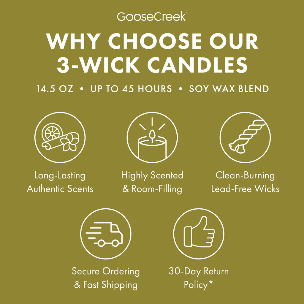 Brown Butter Pear 3-Wick Candle