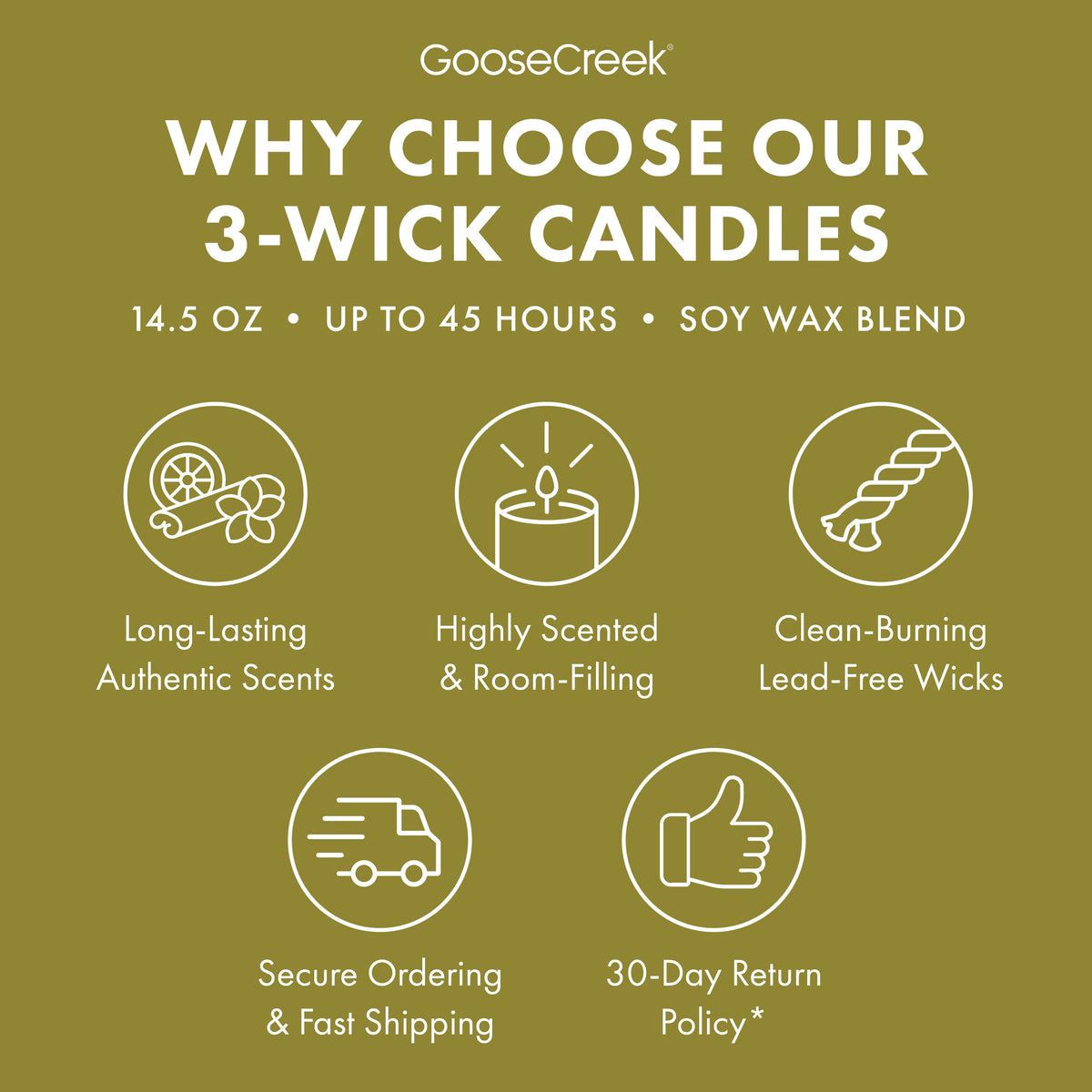 Brown Butter Pear 3-Wick Candle