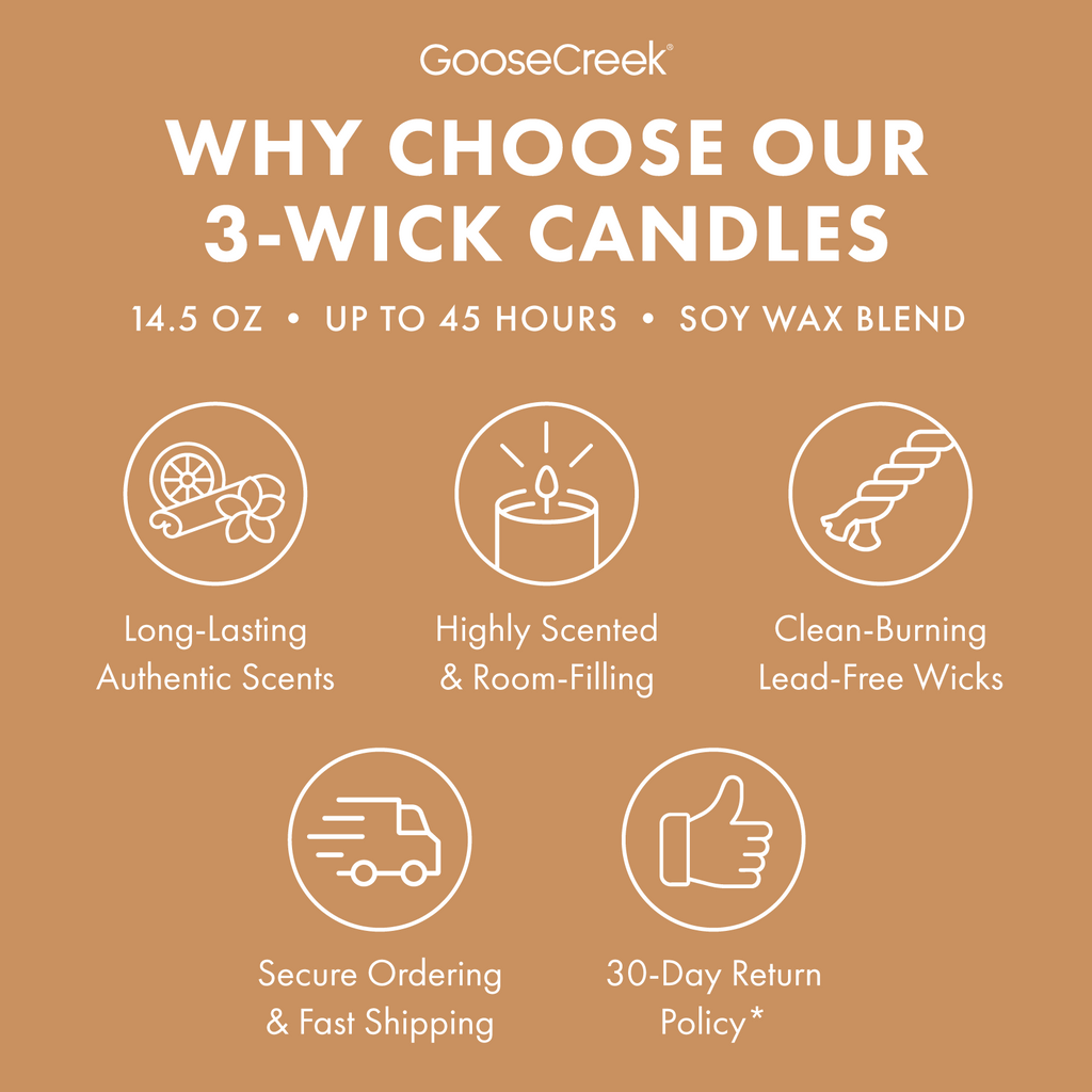 Butterscotch Toasted Marshmallow 3-Wick Candle