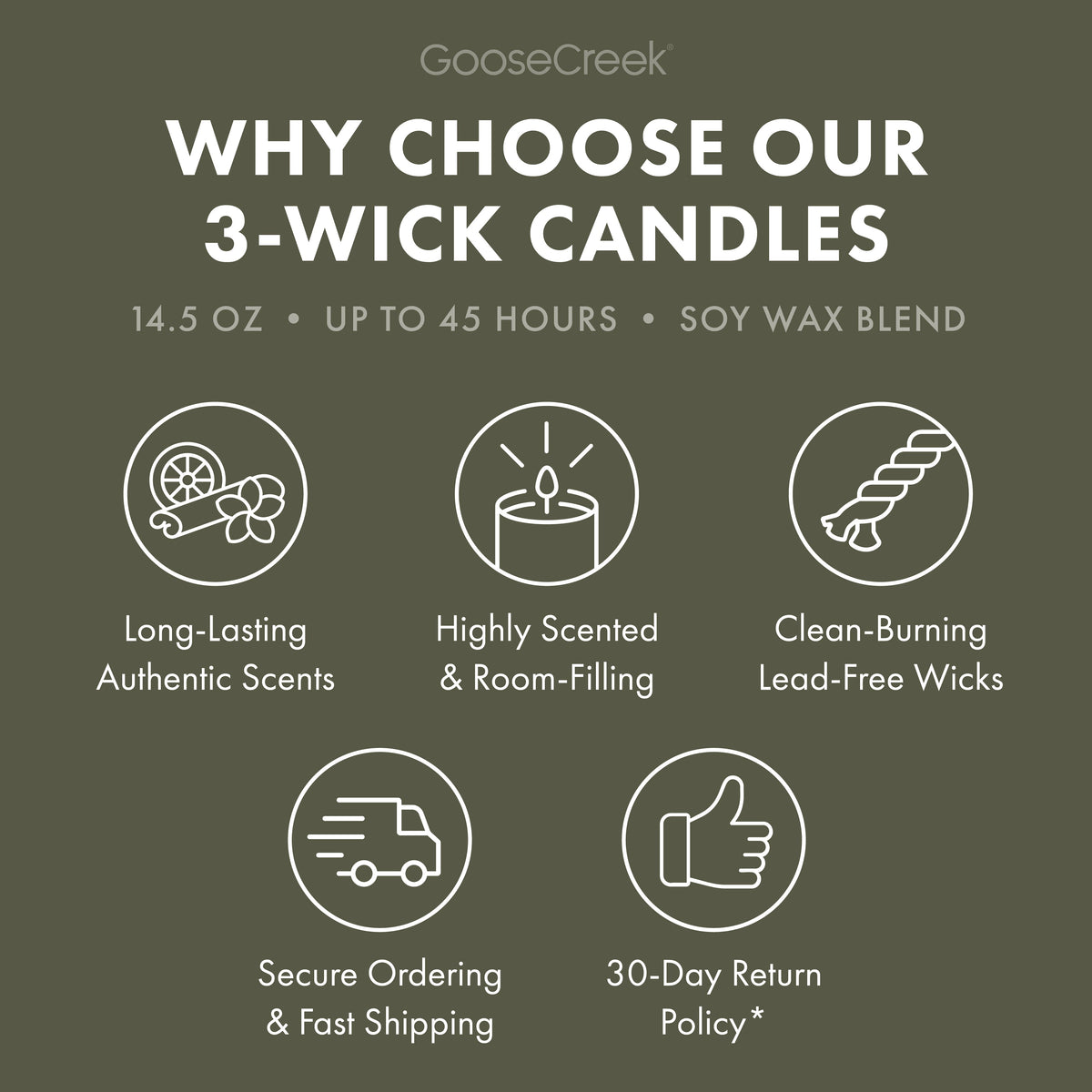 Calm & Cozy 3-Wick Candle