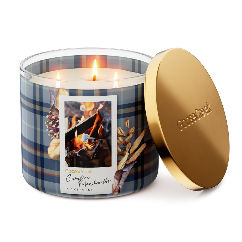 Campfire Marshmallow 3-Wick Candle