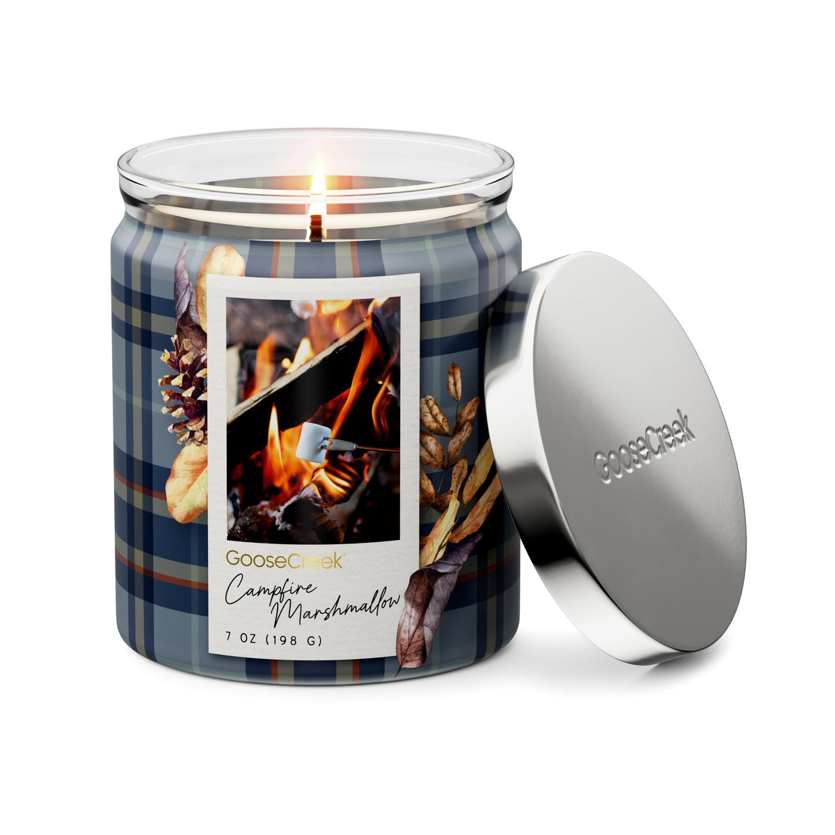Campfire Marshmallow 7oz Single Wick Candle
