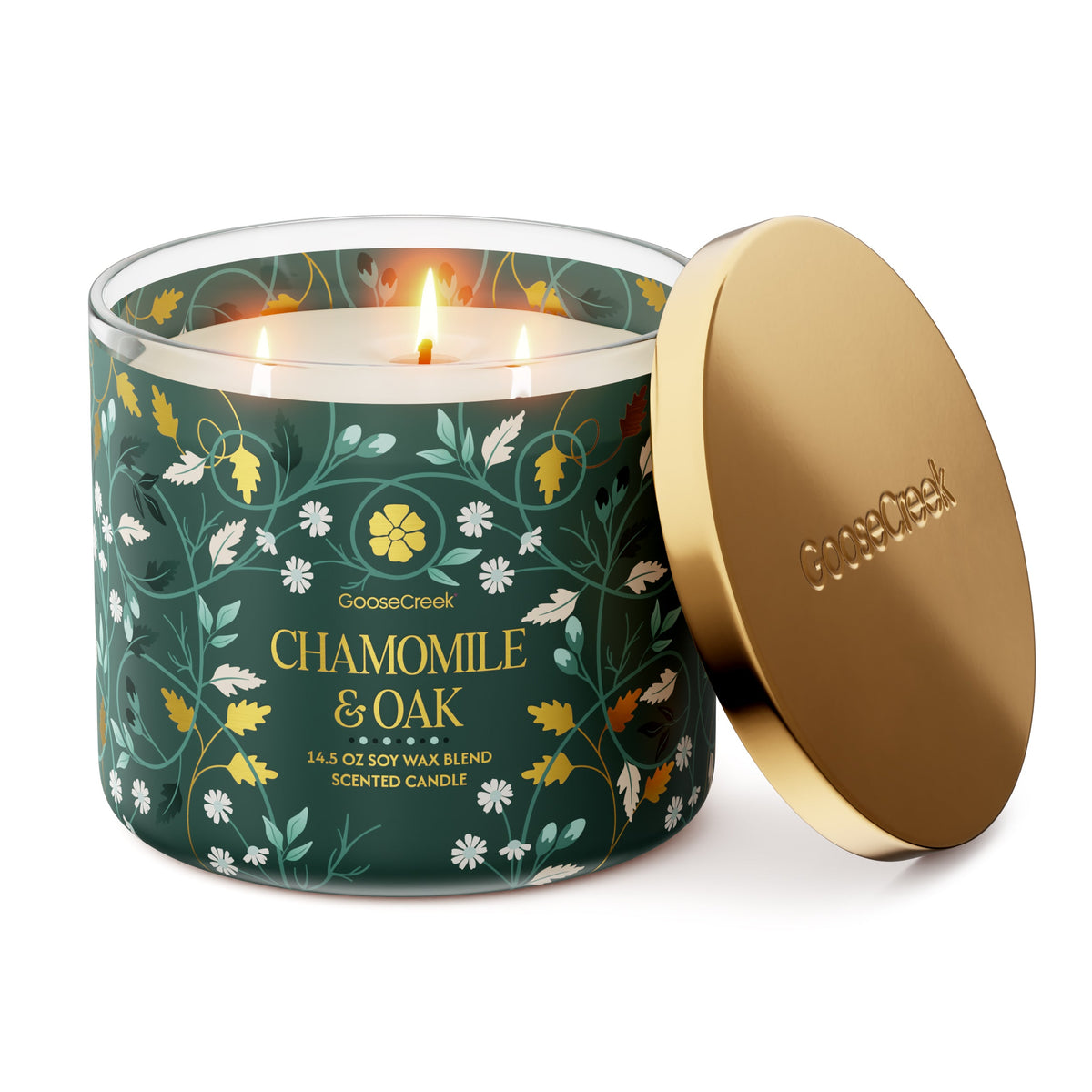 Chamomile & Oak 3-Wick Candle