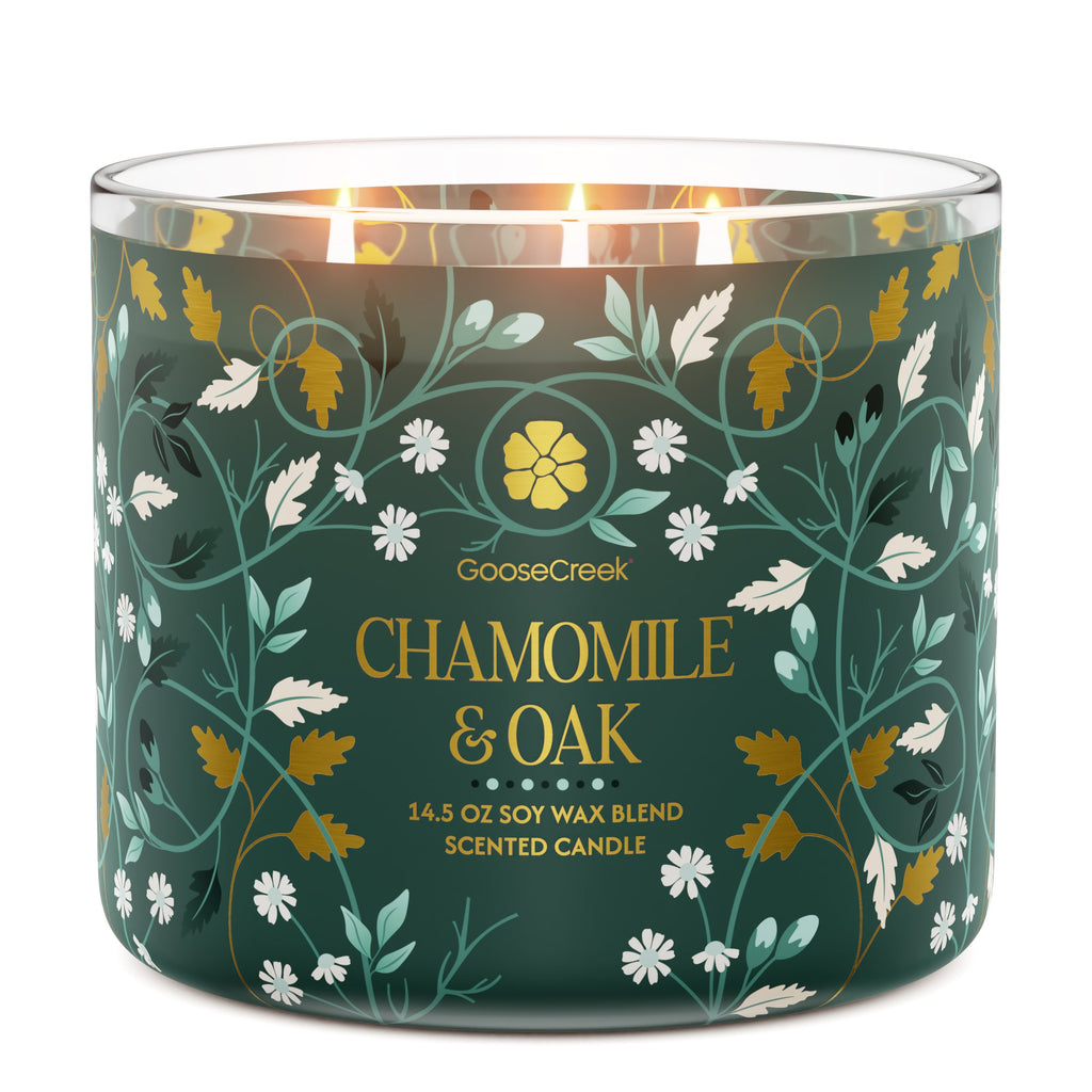 Chamomile & Oak 3-Wick Candle