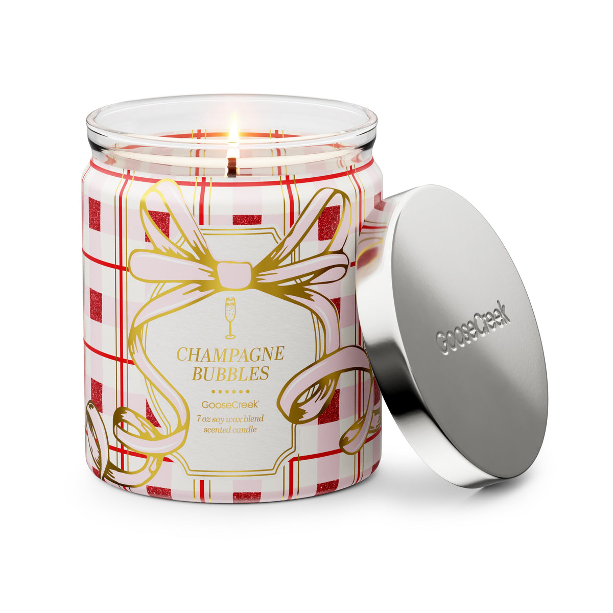 Champagne Bubbles 7oz Single Wick Candle