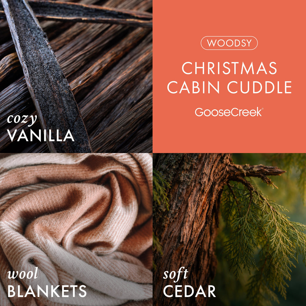 Christmas Cabin Cuddle 3-Wick Candle