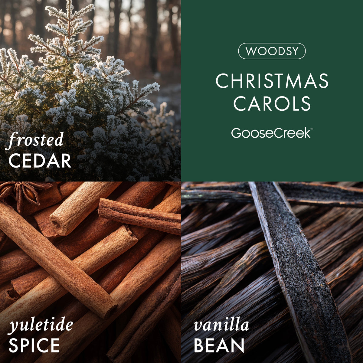 Christmas Carols 3-Wick Candle