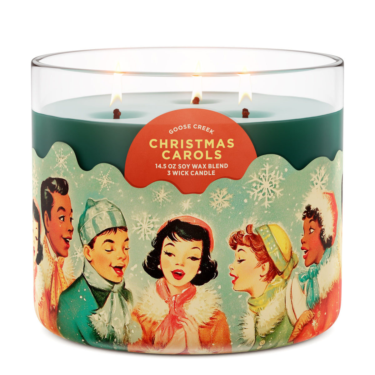 Christmas Carols 3-Wick Candle