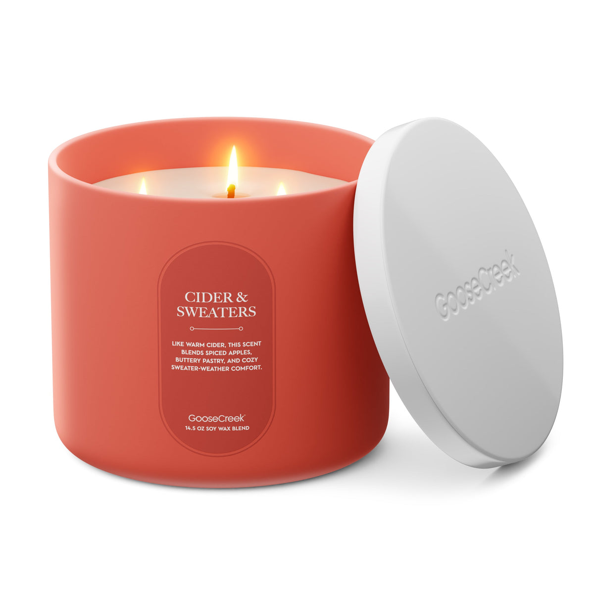 Cider & Sweaters High Intensity 3-Wick 14.5oz Candle
