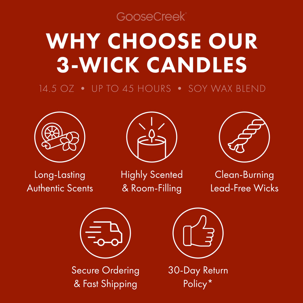 Cider & Sweaters High Intensity 3-Wick 14.5oz Candle