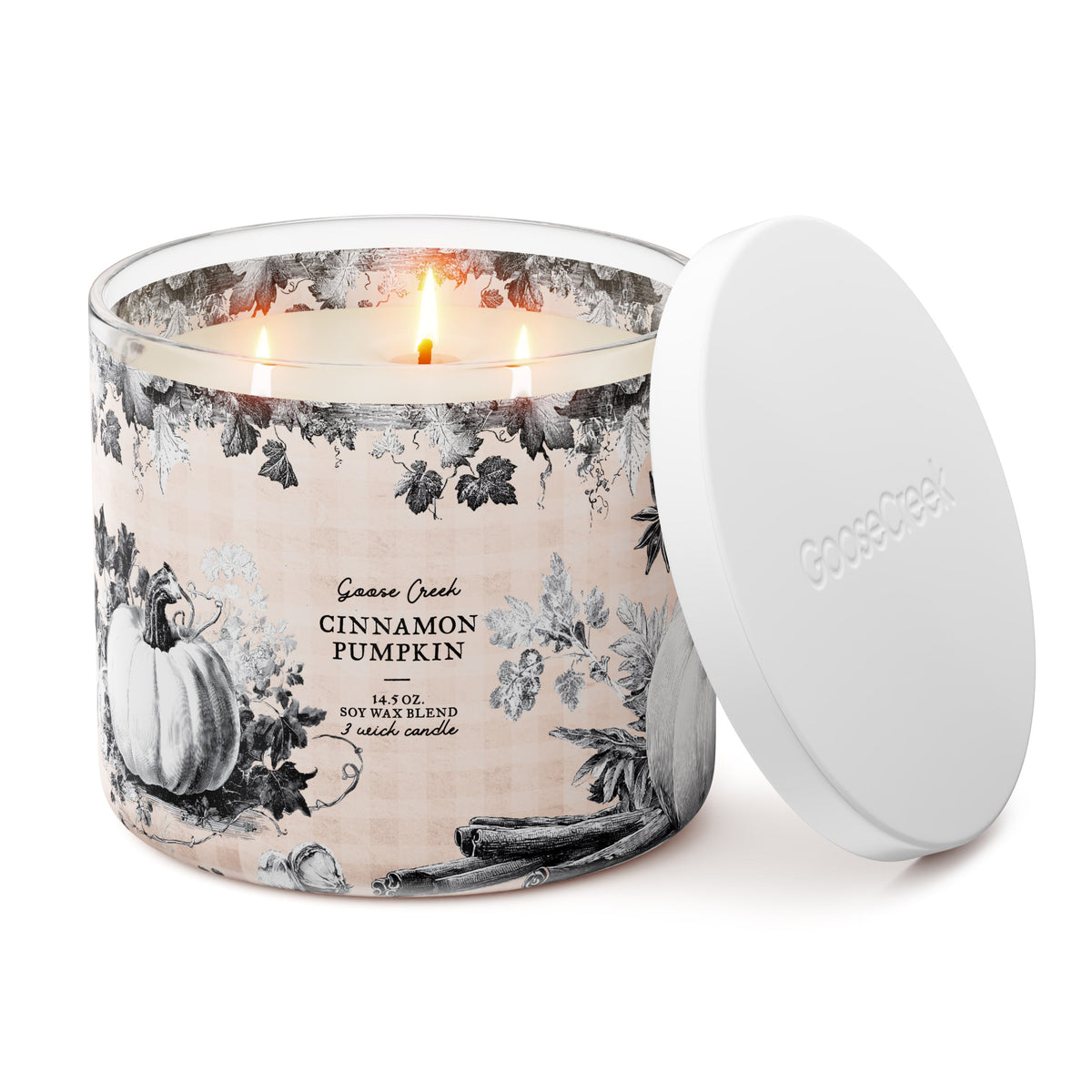 Cinnamon Pumpkin 3-Wick Candle