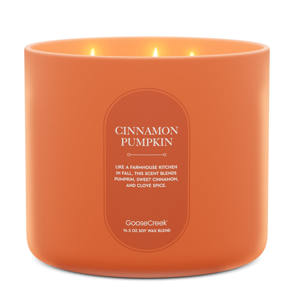 Cinnamon Pumpkin High Intensity 3-Wick 14.5oz Candle
