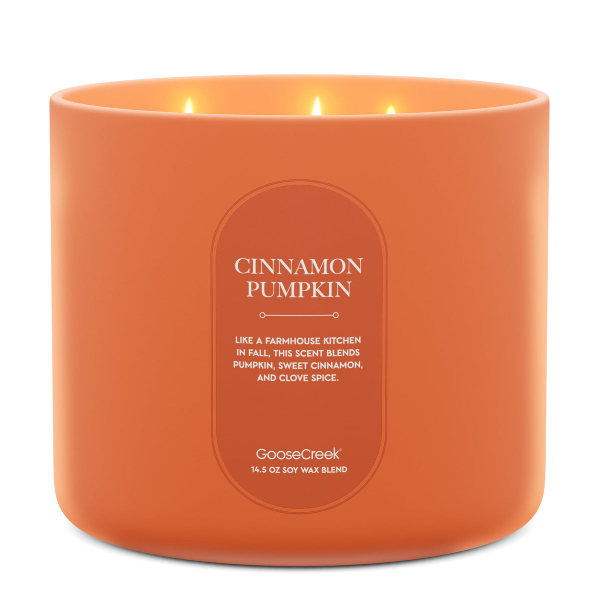 Cinnamon Pumpkin High Intensity 3-Wick 14.5oz Candle