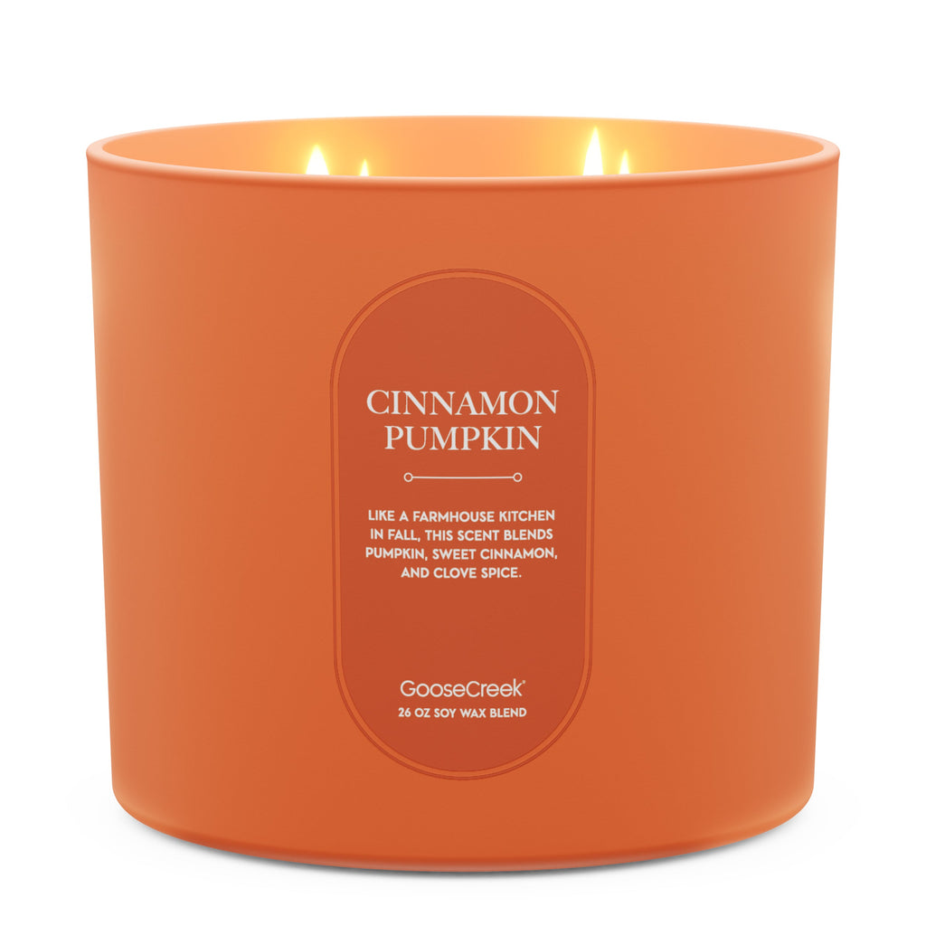 Cinnamon Pumpkin High Intensity 4-Wick 26oz Candle