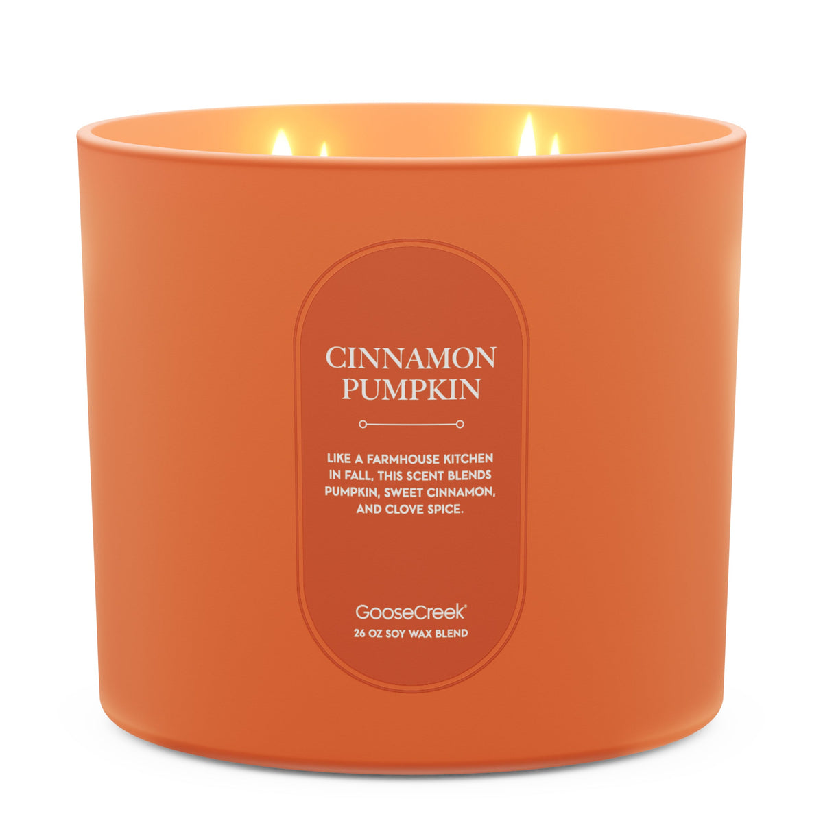 Cinnamon Pumpkin High Intensity 4-Wick 26oz Candle