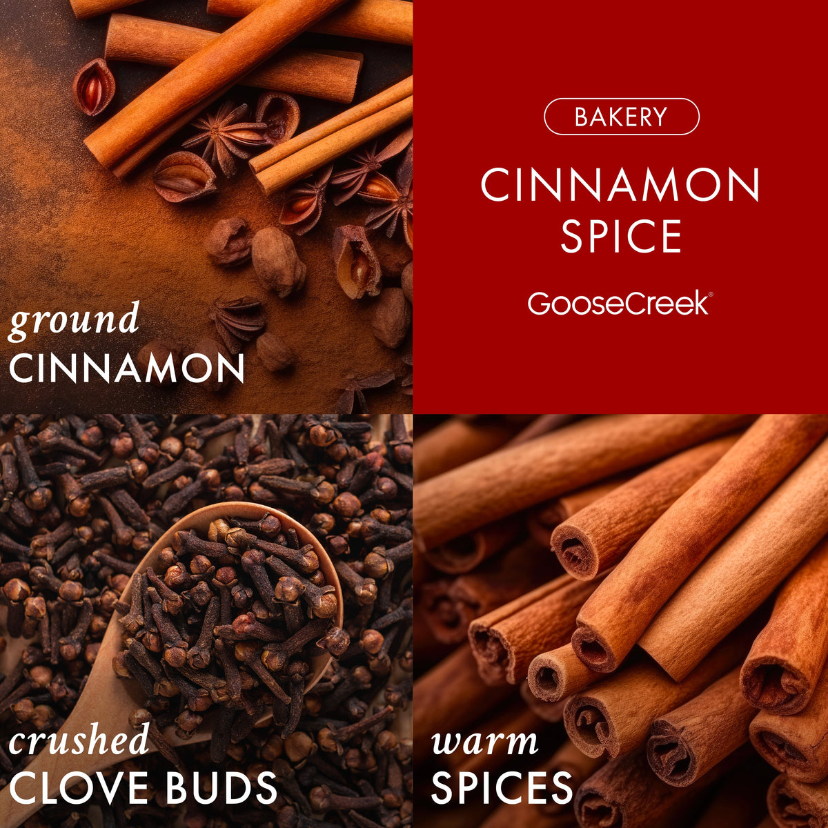 Cinnamon Spice 3-Wick Candle