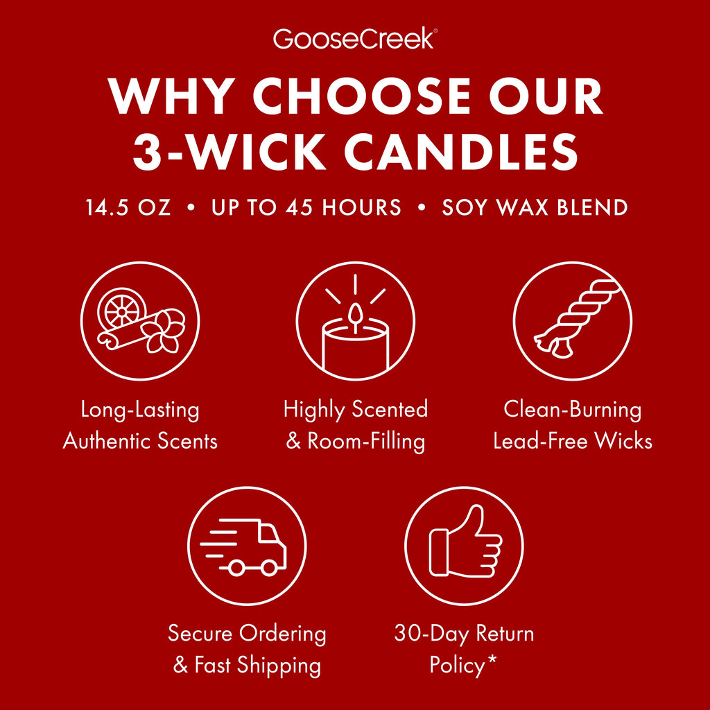 Cinnamon Spice 3-Wick Candle
