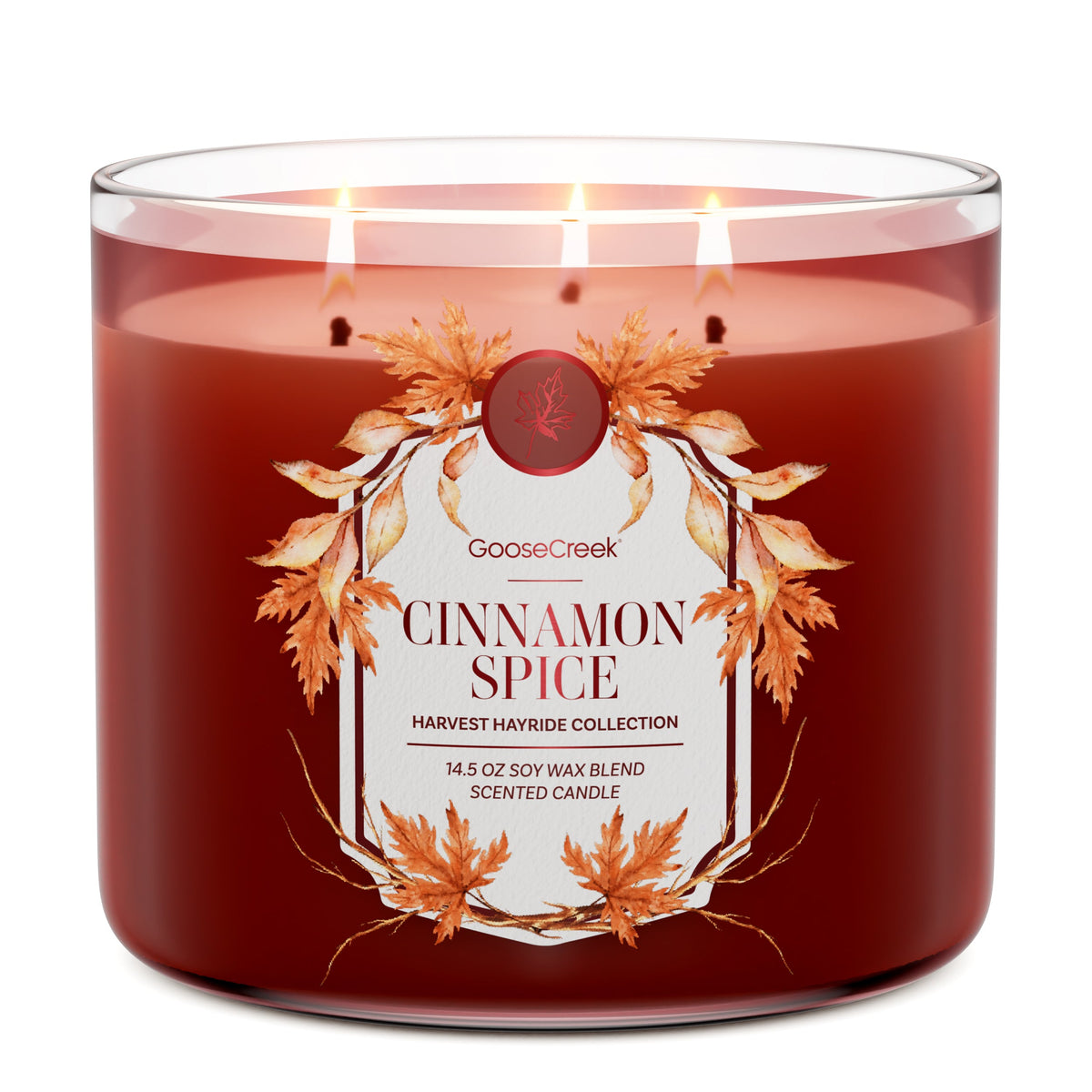Cinnamon Spice 3-Wick Candle