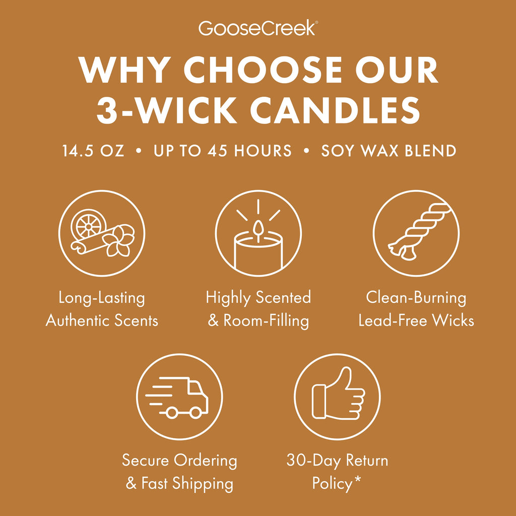 Classic Apple Pie 3-Wick Candle