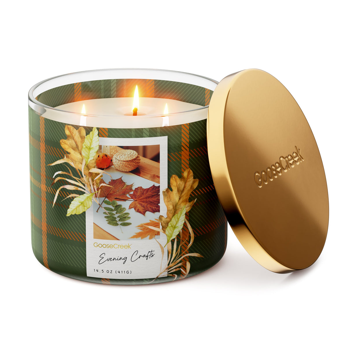 Evening Crafts 3-Wick Candle