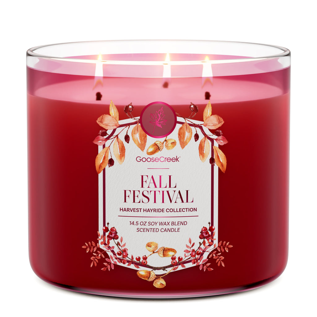 Fall Festival 3-Wick Candle