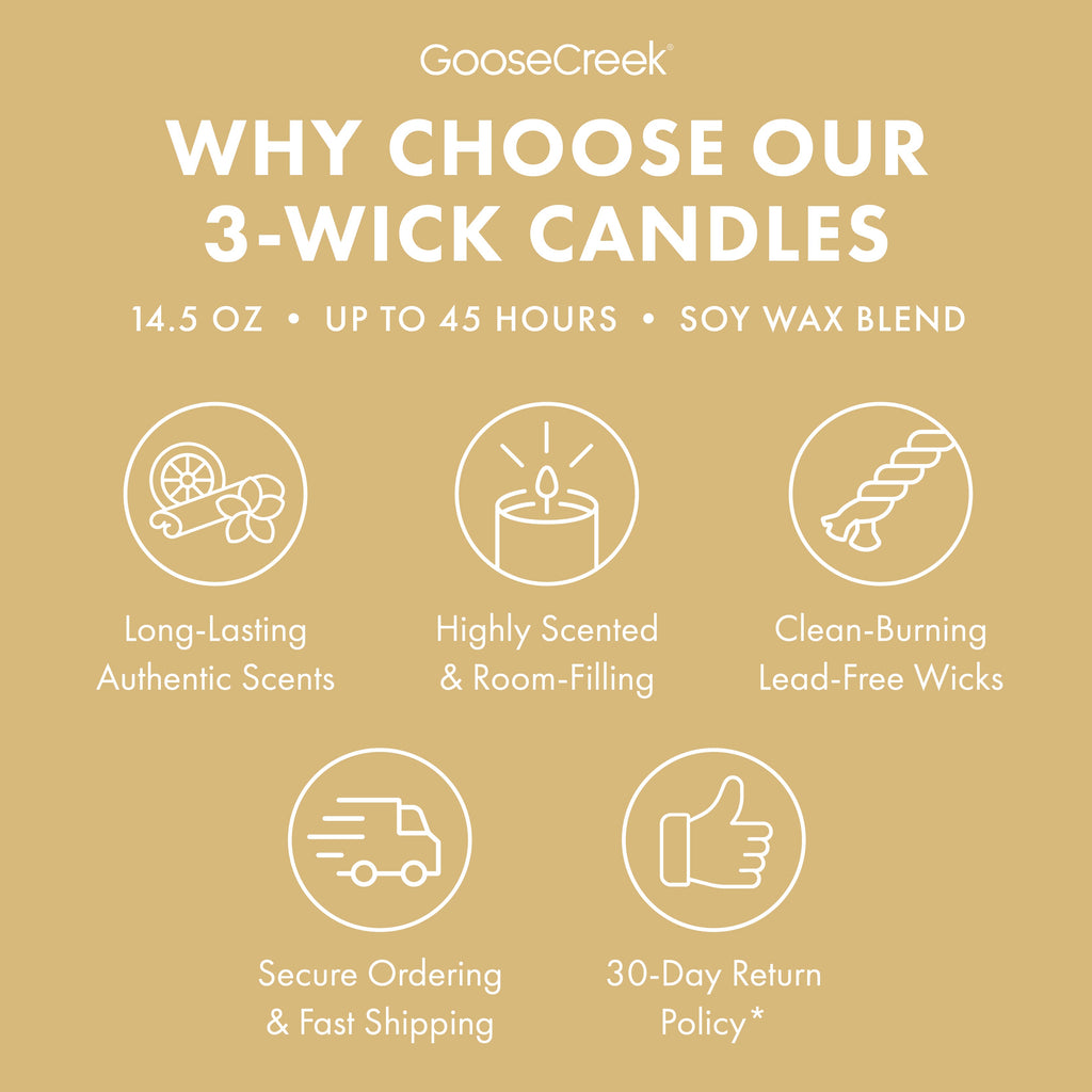 Fall Front Porch 3-Wick Candle