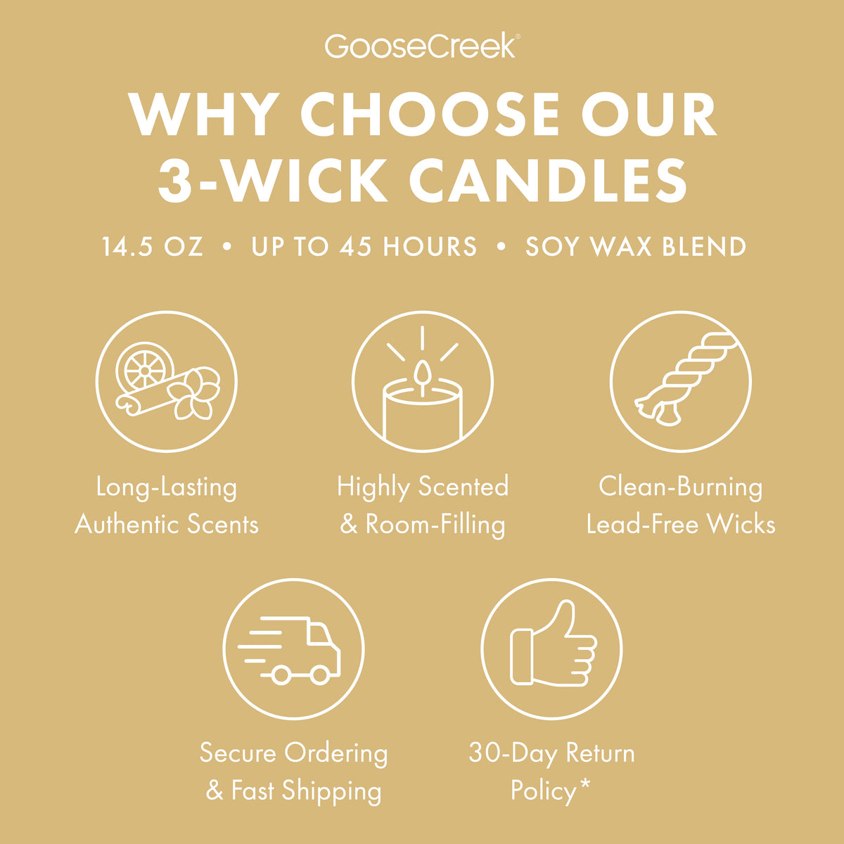Fall Front Porch 3-Wick Candle
