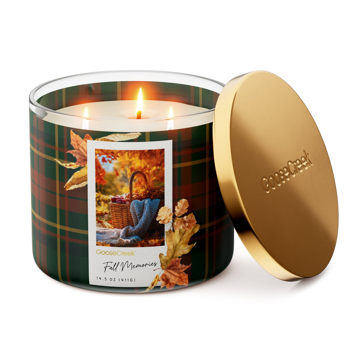 Fall Memories 3-Wick Candle
