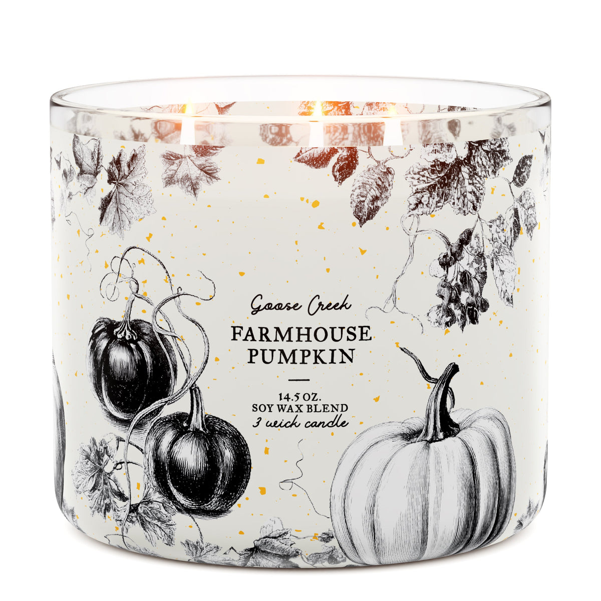 Farmhouse Pumpkin 3-Wick Candle