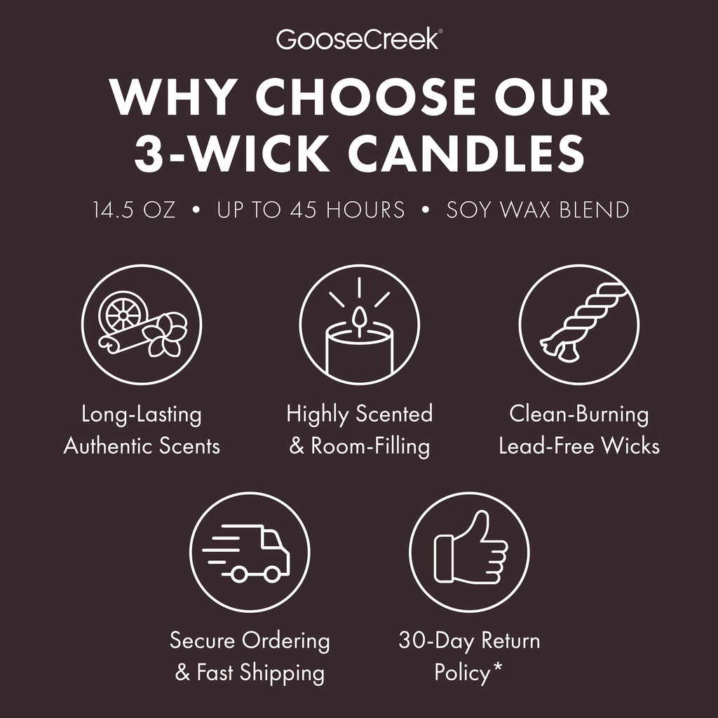 Fir & Palo Santo 3-Wick Candle
