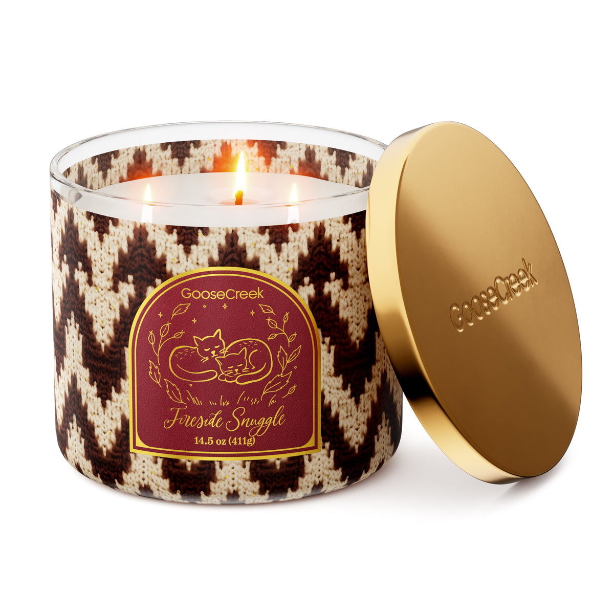 Fireside Snuggle 3-Wick Candle