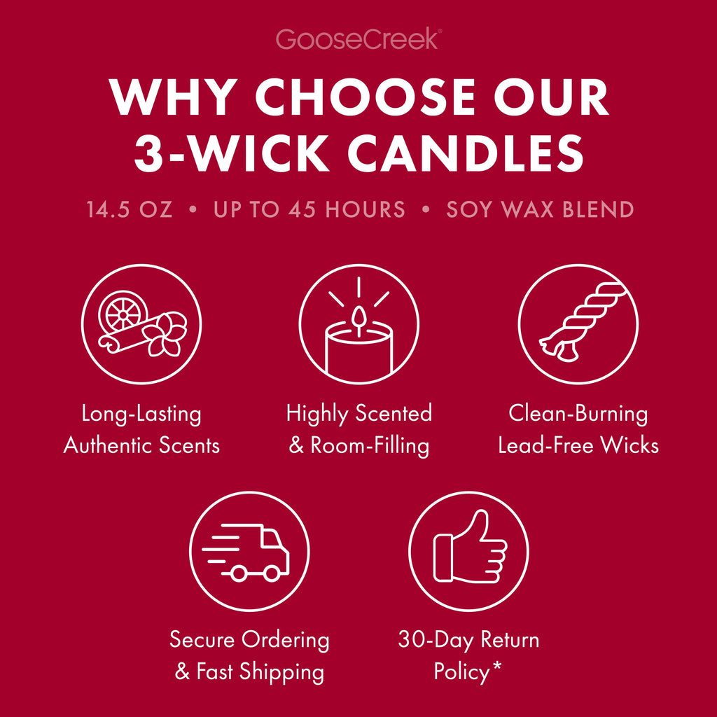 Fireside Snuggle 3-Wick Candle