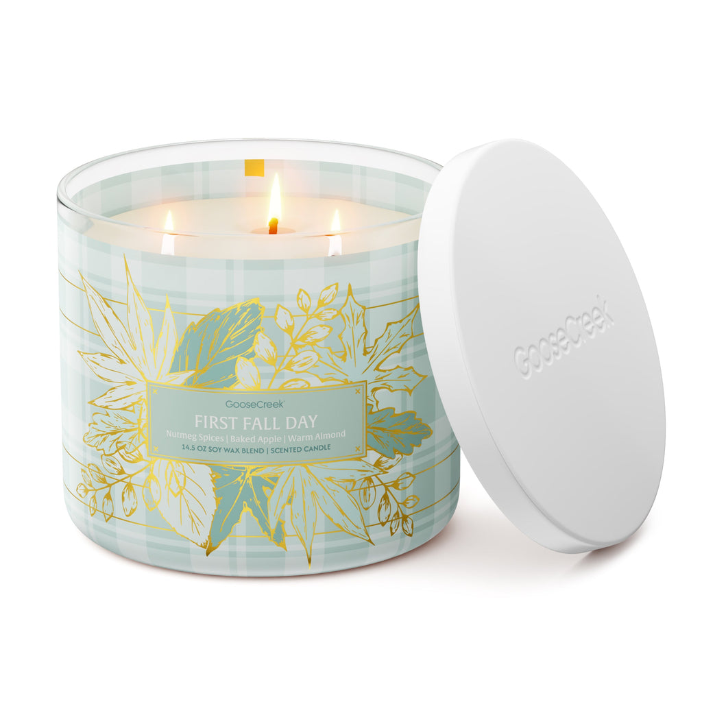 First Fall Day 3-Wick Candle