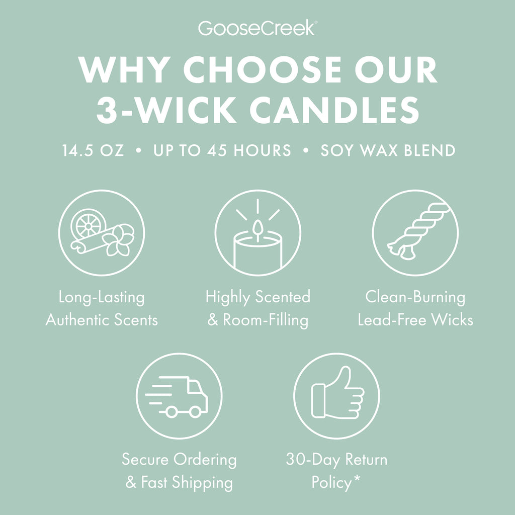 First Fall Day 3-Wick Candle