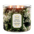 Forest Pine Trees 3-Wick Candle
