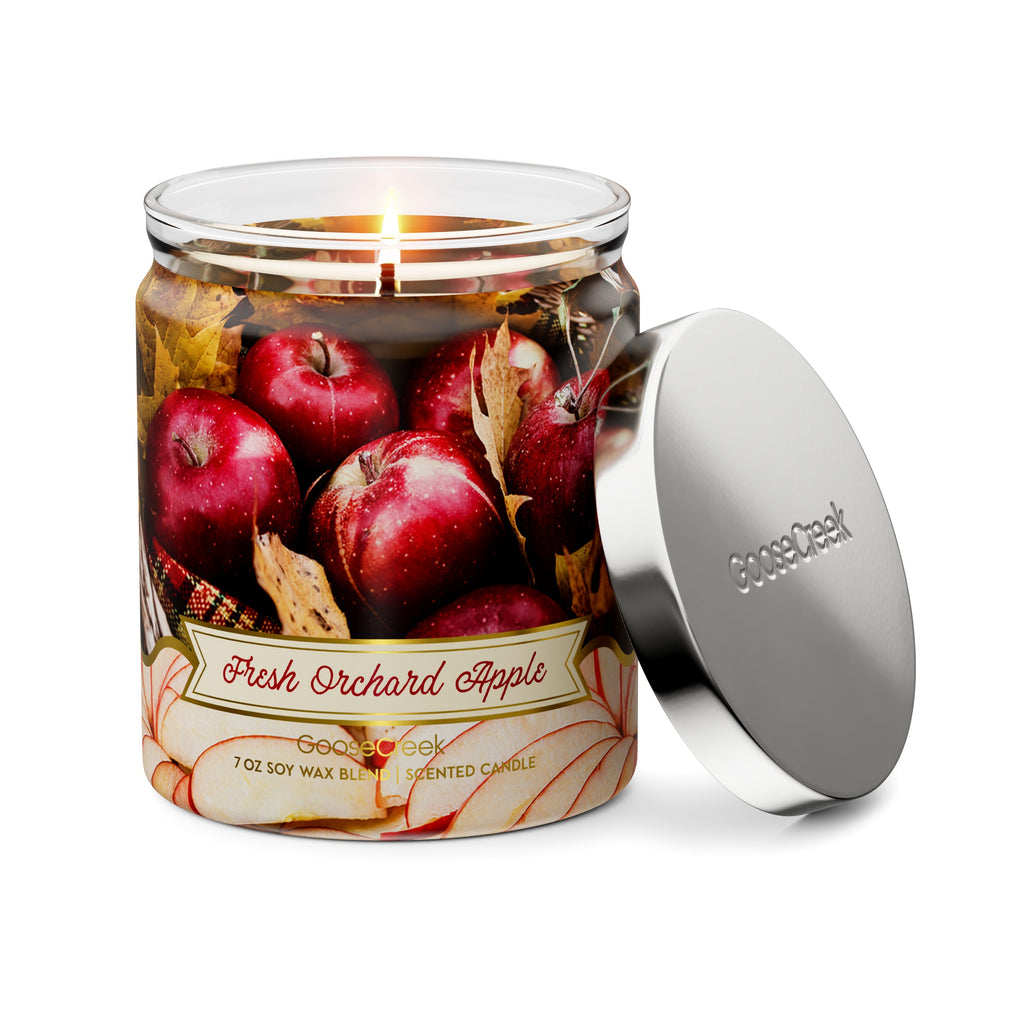 Fresh Orchard Apple 7oz Single Wick Candle