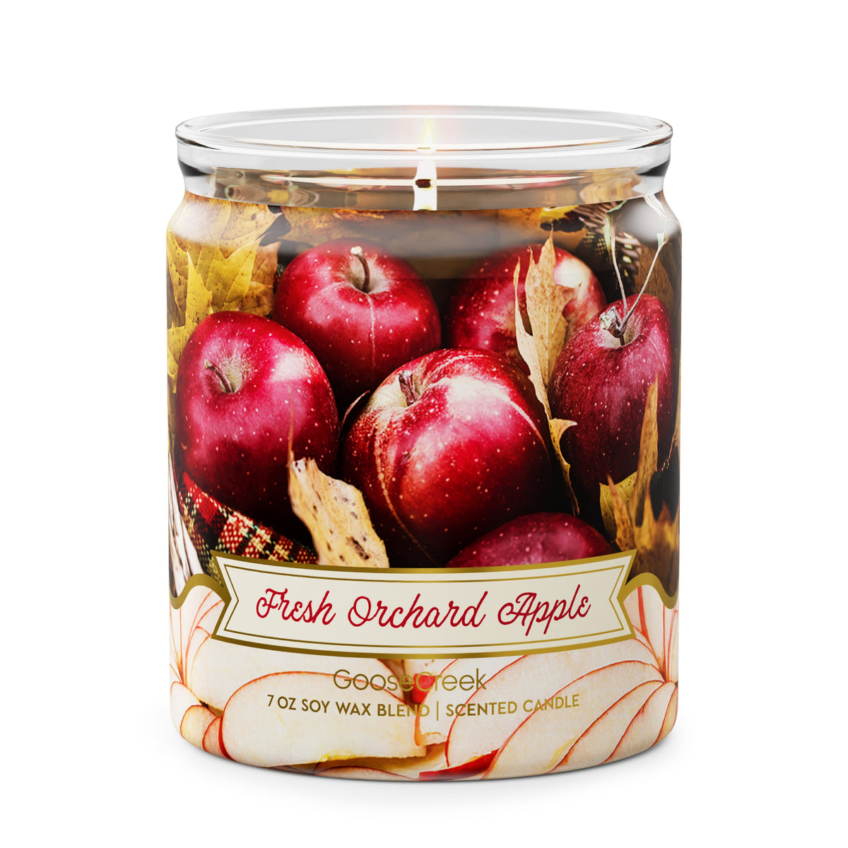 Fresh Orchard Apple 7oz Single Wick Candle