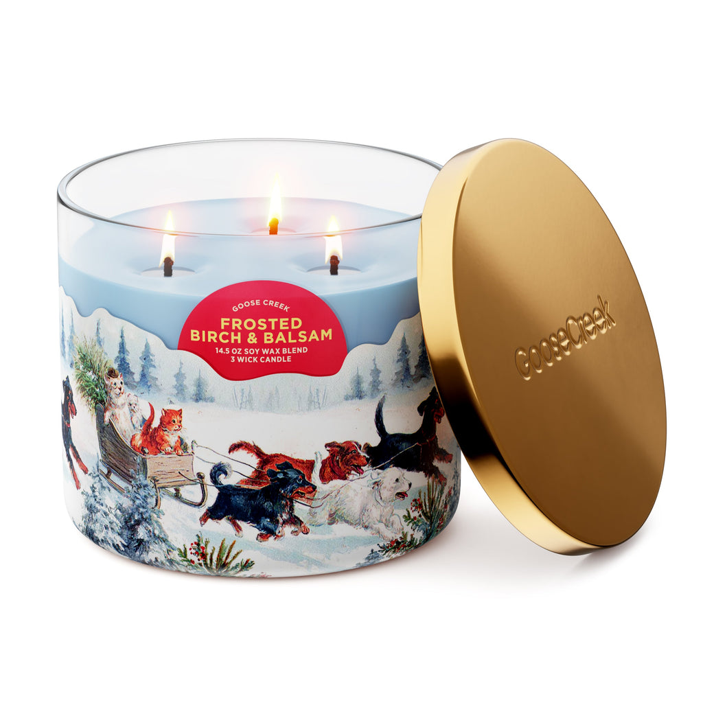 Frosted Birch & Balsam 3-Wick Candle