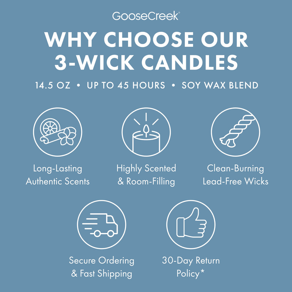 Frosted Birch & Balsam 3-Wick Candle