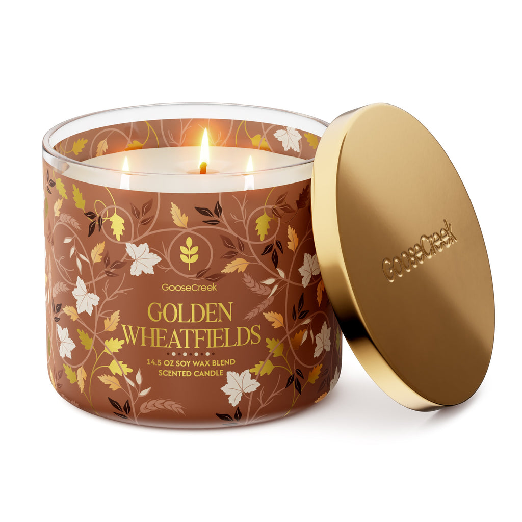 Golden Wheatfields 3-Wick Candle