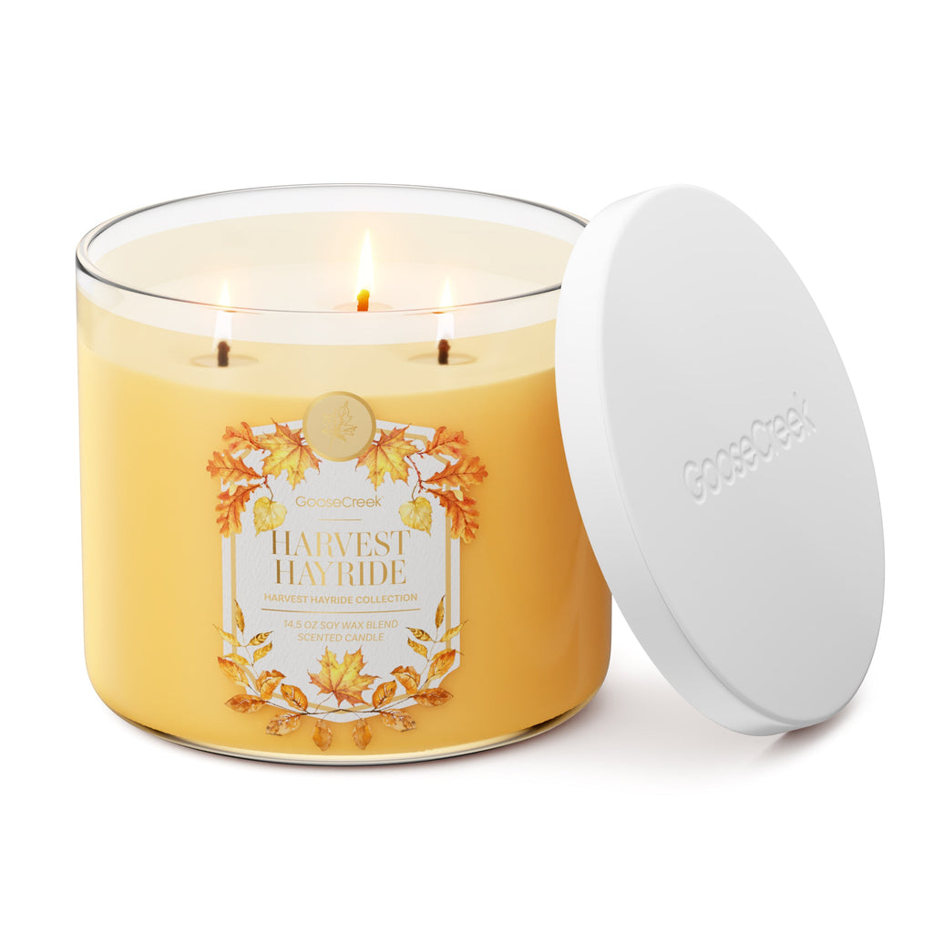 Harvest Hayride 3-Wick Candle