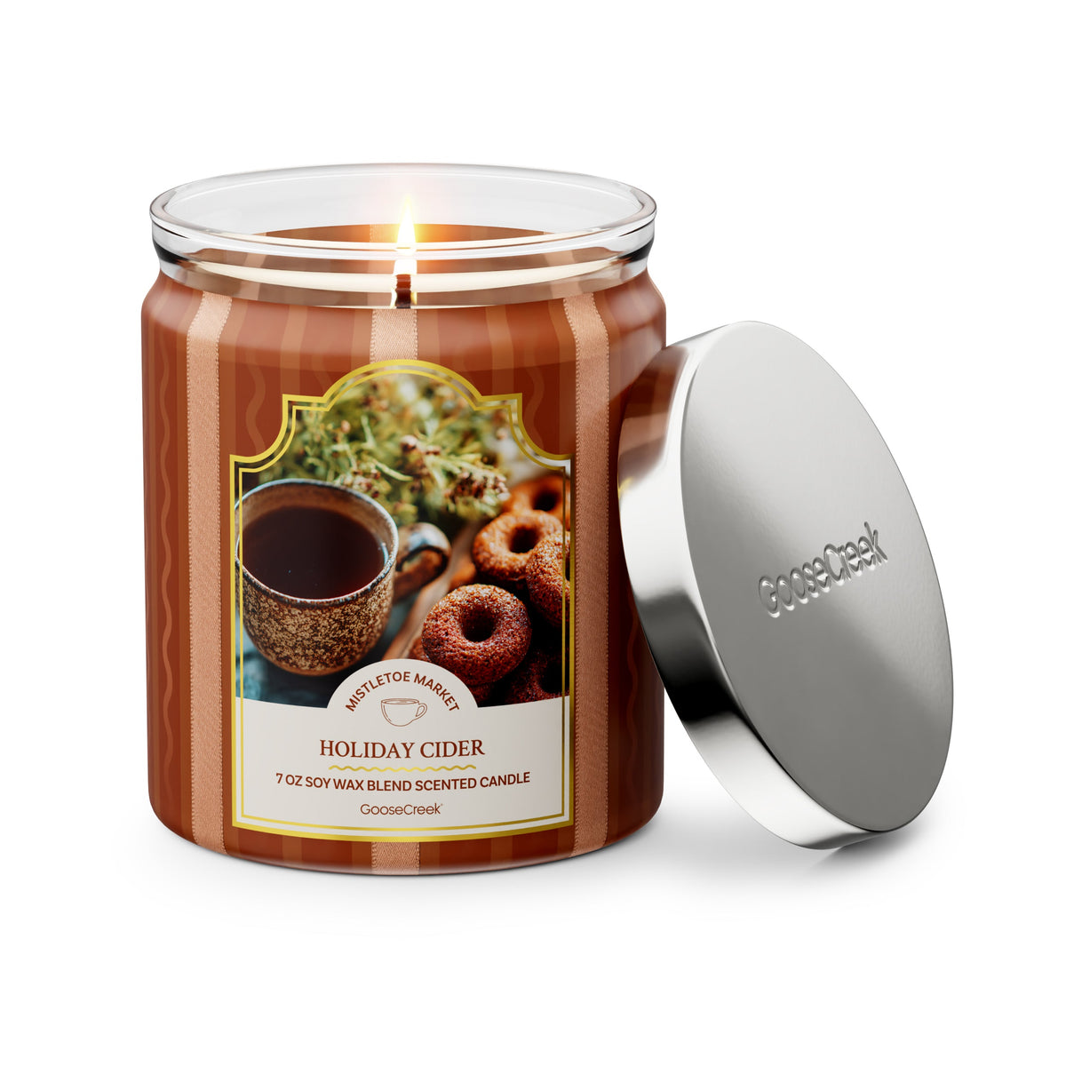Holiday Cider 7oz Single Wick Candle