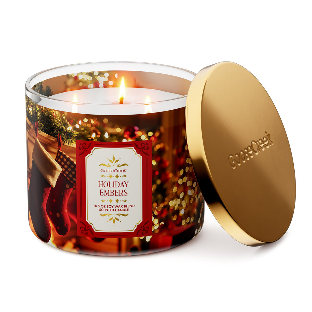 Holiday Embers 3-Wick Candle