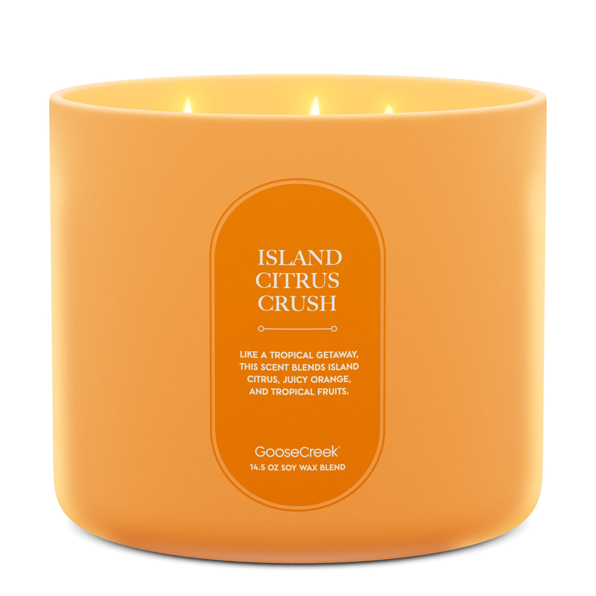 Island Citrus Crush High Intensity 3-Wick 14.5oz Candle