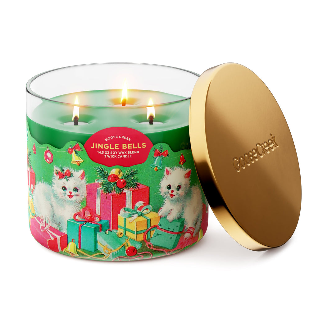 Jingle Bells 3-Wick Candle
